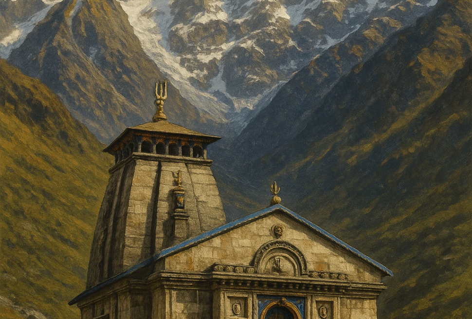 Kedarnath Temple during Char Dham Yatra in Uttarakhand